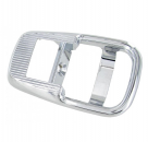 Door pull trim frame chrome (each) Beetle convertible 8.1970 until 7.1973 Karmann Ghia 8.1970 and later Bus 8.1968 until 7.1973 *